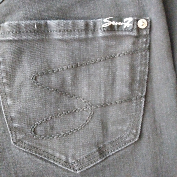 Seven7 high rise skinny tummyless jeans - Picture 7 of 15